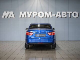 2021 Lada (ВАЗ) Vesta I, синий, 870000 рублей, вид 4