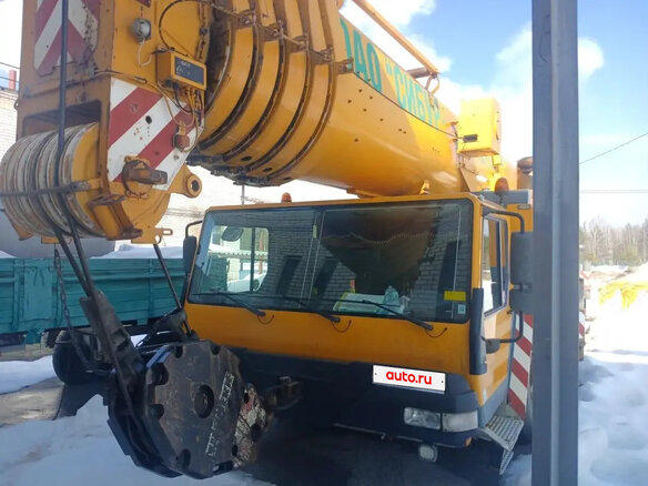 2001 Liebherr LTM краны с телескопической стрелой, жёлтый, 70000000 рублей - вид 9