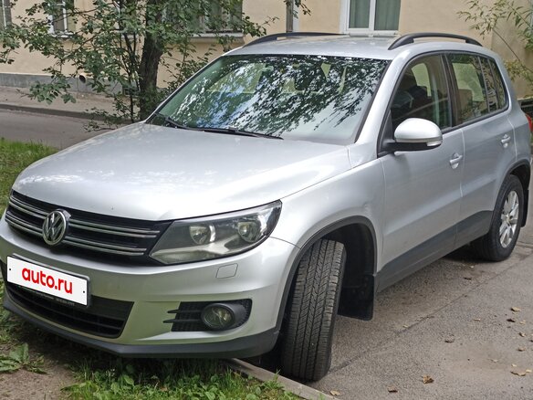 2012 Volkswagen Tiguan I Рестайлинг, серебристый