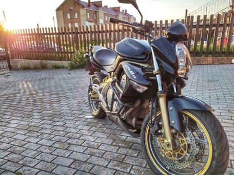 2006 Kawasaki ER-6N, чёрный, 360000 рублей, вид 1