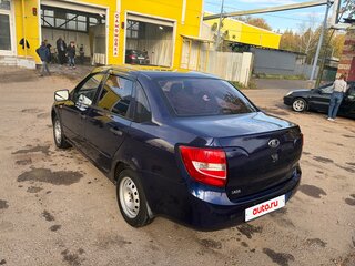 2012 Lada (ВАЗ) Granta I, синий, 370000 рублей, вид 3