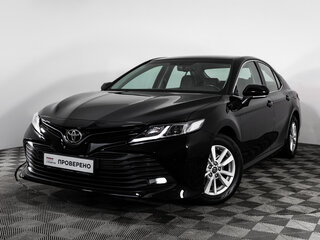 2019 Toyota Camry VIII (XV70), чёрный, 2299000 рублей, вид 2