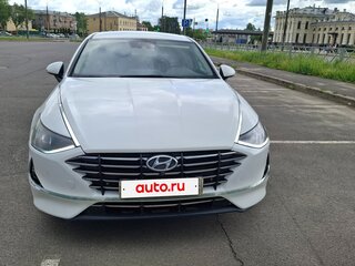 2020 Hyundai Sonata VIII (DN8), белый, 1500000 рублей, вид 1