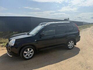 2008 Nissan X-Trail II, чёрный, 1200000 рублей, вид 4