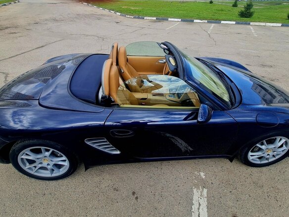 2005 Porsche Boxster II (987), синий, 2530000 рублей - вид 18