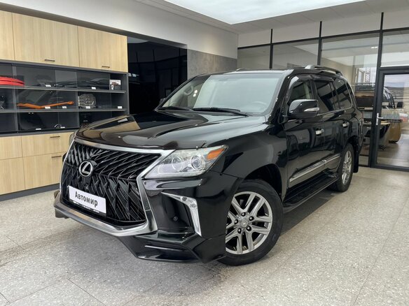2013 Lexus LX 570 III Рестайлинг, чёрный, 3600000 рублей