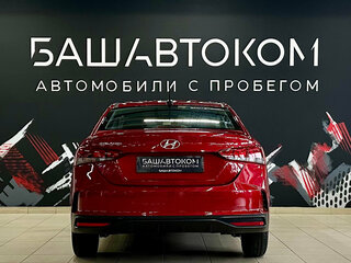 2021 Hyundai Solaris II Рестайлинг, красный, 1499000 рублей, вид 5