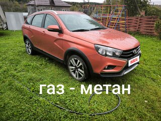 2019 Lada (ВАЗ) Vesta SW Cross I, оранжевый, 1000000 рублей, вид 2