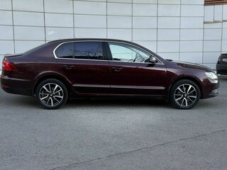 2014 Skoda Superb DSG II Рестайлинг, пурпурный, 1099000 рублей, вид 4