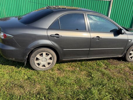 2007 Mazda 6 I (GG) Рестайлинг, серый, 675000 рублей, вид 1