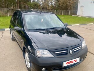 2009 Renault Logan I, чёрный, 428000 рублей, вид 4