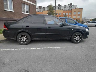 2008 Nissan Almera Classic I, чёрный, 435000 рублей, вид 4