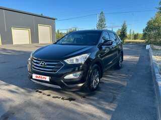 2013 Hyundai Santa Fe III, чёрный, 1875000 рублей, вид 1