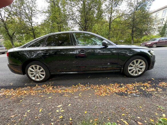 2015 Audi A6 IV (C7) Рестайлинг, чёрный, 1999999 рублей - вид 4