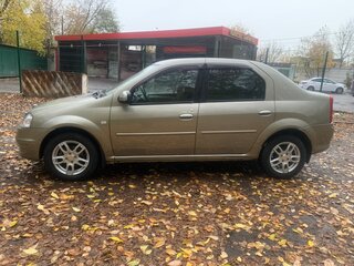 2011 Renault Logan I Рестайлинг, бежевый, 359000 рублей, вид 3
