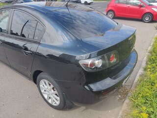 2008 Mazda 3 I (BK) Рестайлинг, чёрный, 540000 рублей, вид 2