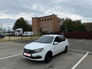2019 Lada (ВАЗ) Granta I Рестайлинг, белый, 570000 рублей, вид 3