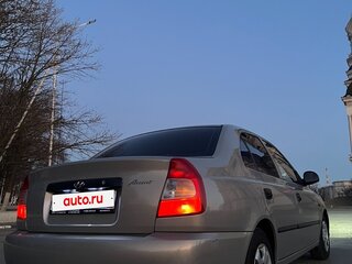 2007 Hyundai Accent ТагАЗ II, бежевый, 550000 рублей, вид 2