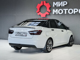 2019 Lada (ВАЗ) Vesta I, белый, 710000 рублей, вид 4