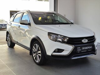 2018 Lada (ВАЗ) Vesta SW Cross I, белый, 960000 рублей, вид 3