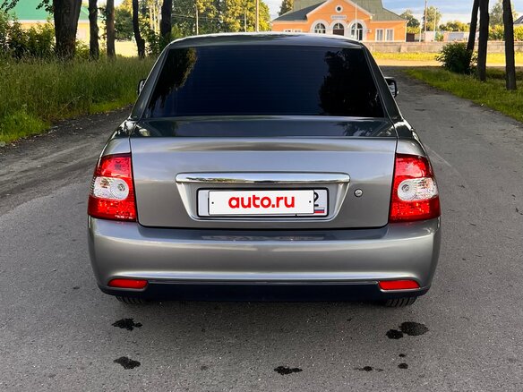 2007 Lada (ВАЗ) Priora I, серый, 420000 рублей - вид 5
