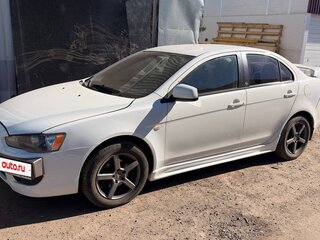 2008 Mitsubishi Lancer X, белый, 450000 рублей, вид 1