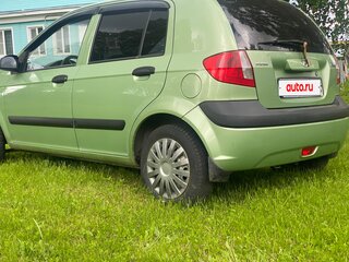 2008 Hyundai Getz I Рестайлинг, зелёный, 300000 рублей, вид 4
