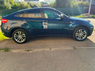 2013 BMW X6 35i I (E71) Рестайлинг, синий, 3150000 рублей, вид 2