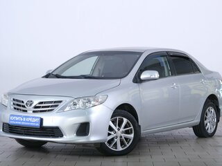 2011 Toyota Corolla X (E140, E150) Рестайлинг, серебристый, 1129000 рублей, вид 3