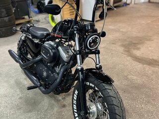 2012 Harley-Davidson Forty-Eight, чёрный, 900000 рублей, вид 5