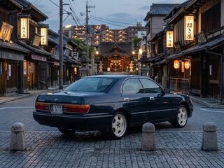 1996 Toyota Crown X (S150), синий, 580000 рублей, вид 5