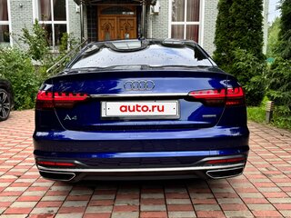 2021 Audi A4 40 TFSI V (B9) Рестайлинг, синий, 3600000 рублей, вид 2