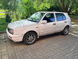 1992 Volkswagen Golf III, белый, 95000 рублей, вид 1