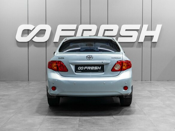 2007 Toyota Corolla X (E140, E150), голубой, 820000 рублей - вид 3