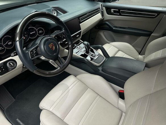 2019 Porsche Cayenne III, синий, 5695000 рублей - вид 8