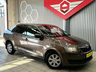 2018 Skoda Rapid I Рестайлинг, коричневый, 1320000 рублей, вид 1