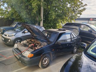 2004 Lada (ВАЗ) 2115, чёрный, 80000 рублей, вид 1
