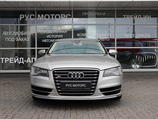 2013 Audi S8 III (D4), серебристый, 3190000 рублей, вид 2