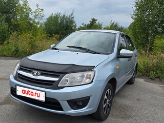 2015 Lada (ВАЗ) Granta I, голубой, 280000 рублей, вид 2