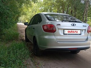 2014 Lada (ВАЗ) Granta I, серебристый, 270000 рублей, вид 5