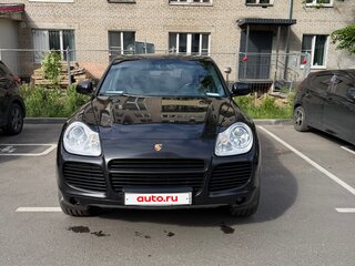 2006 Porsche Cayenne Turbo S I (955), чёрный, 1650000 рублей, вид 3