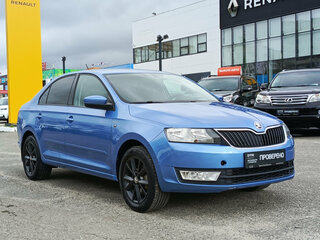 2016 Skoda Rapid I, голубой, 912380 рублей, вид 3