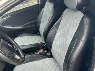 2015 Hyundai Solaris I Рестайлинг, белый, 850000 рублей, вид 5