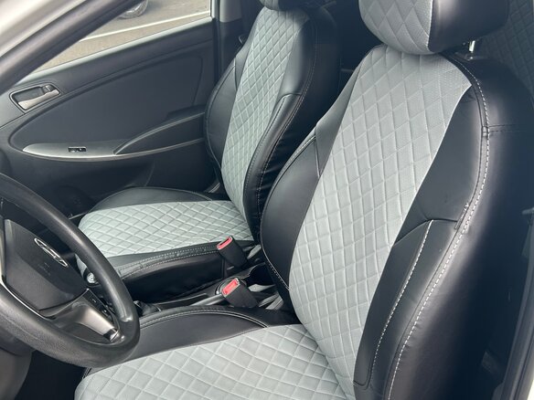 2015 Hyundai Solaris I Рестайлинг, белый, 850000 рублей - вид 4
