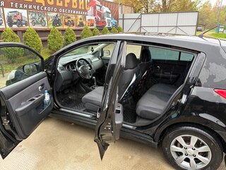 2008 Nissan Tiida I, чёрный, 630000 рублей, вид 5