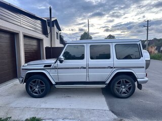 2002 Mercedes-Benz G-Класс 500 II (W463), серебристый, 2370000 рублей, вид 2