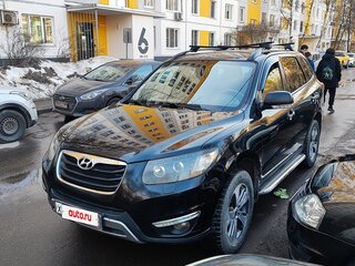 2012 Hyundai Santa Fe II Рестайлинг, чёрный, 1350000 рублей, вид 4