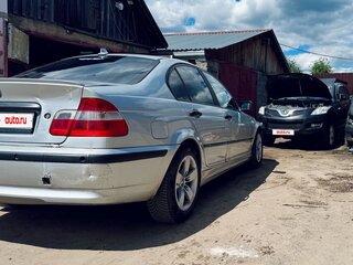2003 BMW 3 серии 318i IV (E46) Рестайлинг, серебристый, 450000 рублей, вид 3