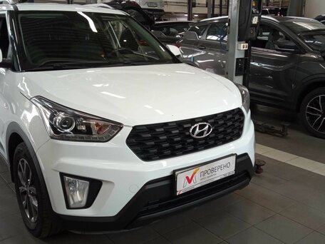 2020 Hyundai Creta I Рестайлинг, белый, 1599000 рублей, вид 2