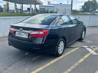 2012 Toyota Camry VII (XV50), чёрный, 1045000 рублей, вид 2